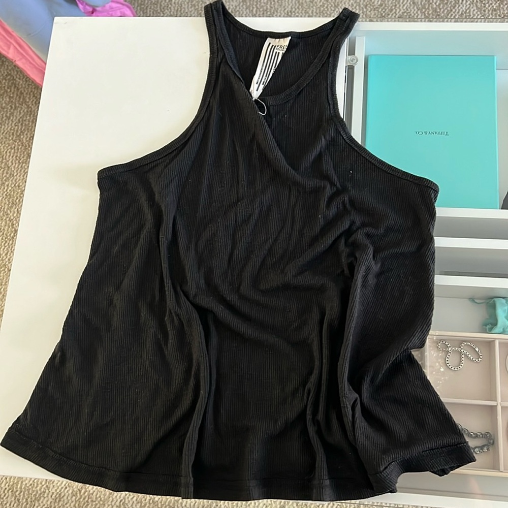 Free People - Black Tank Top